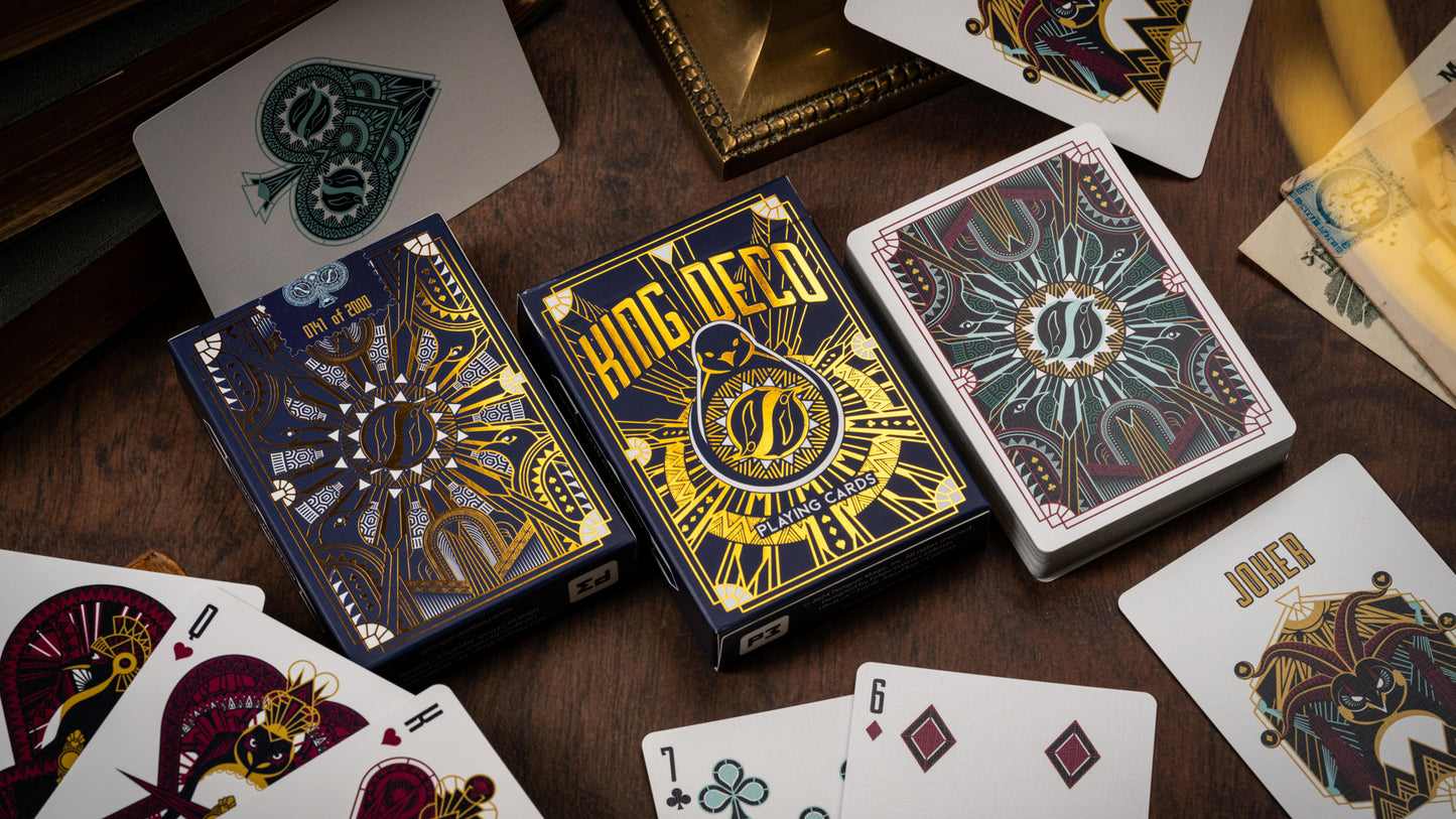 King Deco Playing Cards