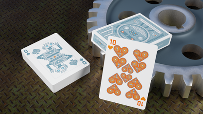 Bicycle Robot Playing Cards