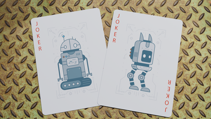 Bicycle Robot Playing Cards