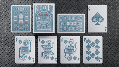 Bicycle Robot Playing Cards