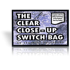 Clear Close Up Switch Bag