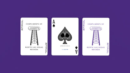 Jerry's Nugget Playing Cards Royal Purple Edition