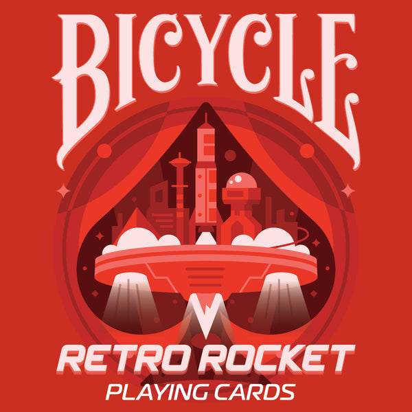 Bicycle Retro Rocket Playing Cards